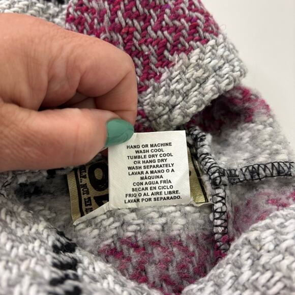 NWT Baja Joe Surfer Mexican Rasta Hoodie Size Small Bin7 - Picture 8 of 9